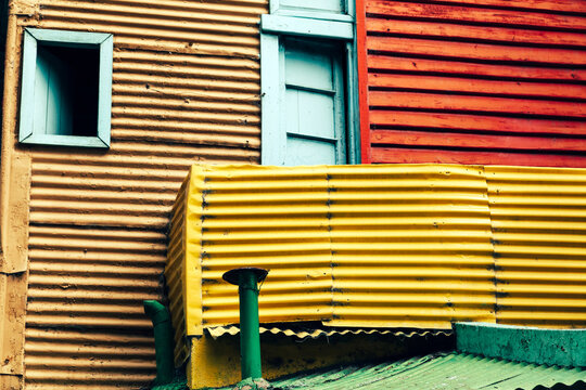 Colorful La Boca Structures