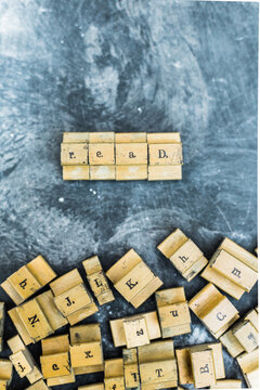 READ surrounded by letters