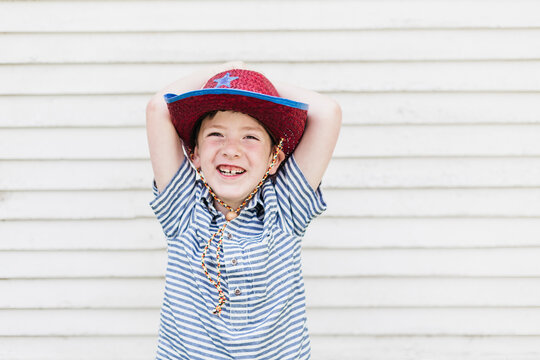 Little laughing cowboy