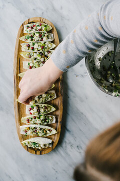 Winter Harvest Endive Cups