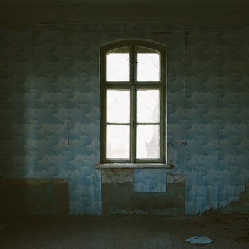 Interior of an old abandoned house