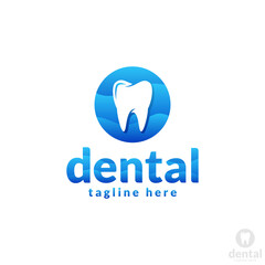 Dental - Teeth Care Logo Template