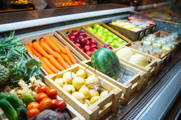 fresh fruits for make cold pressed juice