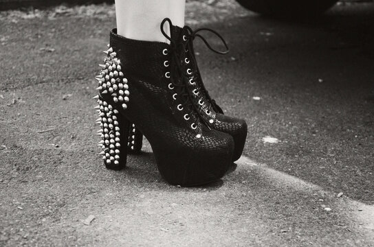 Spiked heels