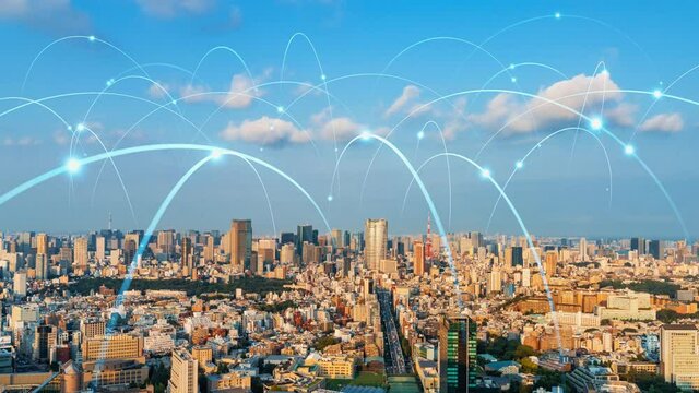 都市とネットワーク　スマートシティー　IoT