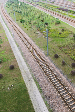 railroad tracks