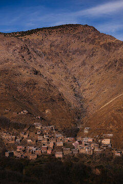 valley of imlil, grand atlas mountains, morocco