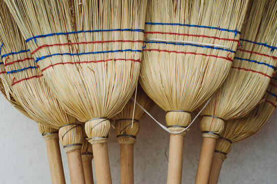 Bunch of brooms