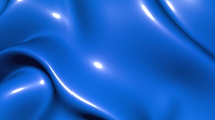 Blue 3D dynamic abstract light and shadow artistic wave futuristic texture pattern background