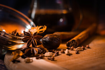 Spice Mixture Ingredients for Baking 