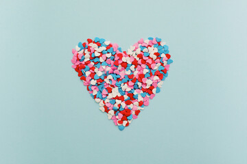 Heart filled with hearts.