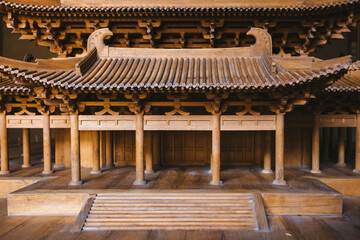 Chinese ancient architecture model