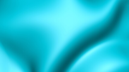 Fototapeta premium Cyan 3D dynamic abstract light and shadow artistic wave futuristic texture pattern background