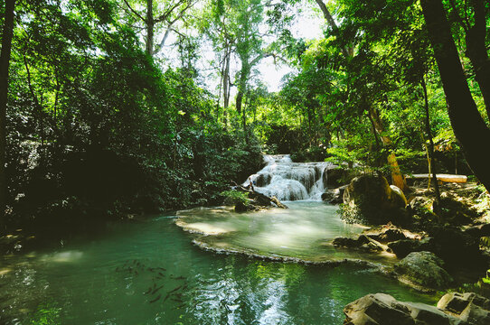 Erawan waterfalls