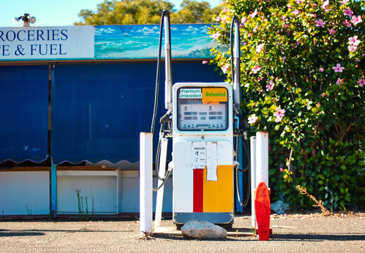 Old Abandoned Petrol Station
