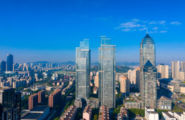 Fototapeta na wymiar Urban scenery of Suzhou, Jiangsu Province, China