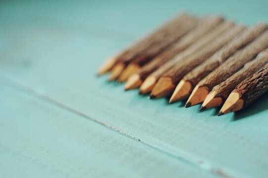 Sharpened pencils