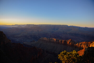Fototapeta na wymiar Sunset in the Grand Canyon