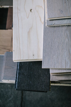 wooden floor in stock