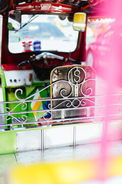 Detail of a Tuc Tuc in Thailand