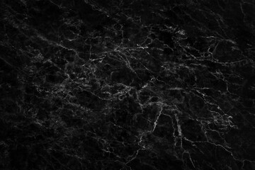 Obraz na płótnie Canvas black marble texture background pattern abstract black and white