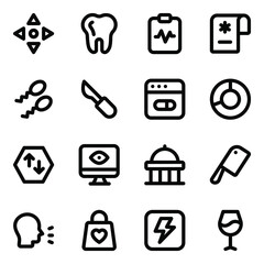 
Pack of Business Solid Icons
