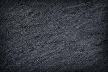 Dark black slate abstract background or texture.
