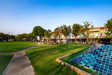 Fototapeta premium pool in the garden