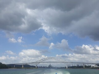 Obraz premium city harbour bridge