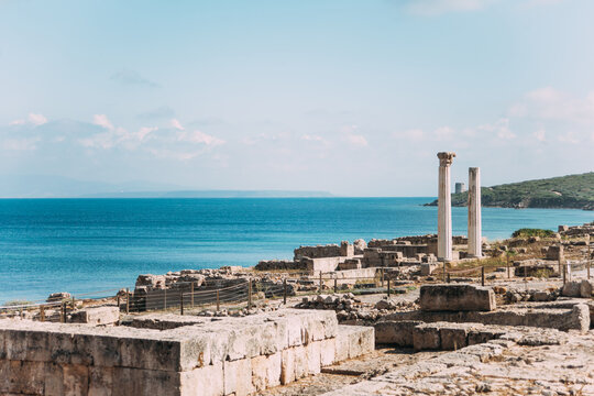 The ancient town of Tharros, Sardinia - Italy