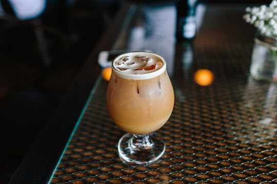 Iced Vanilla Latte
