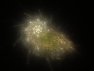 Imaginatory fractal background Image