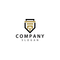 Law logo template