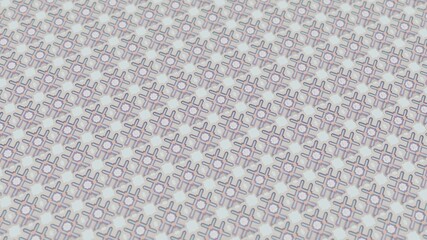 3d Seamless Abstract Geometric Pattern in Pale Grey Pastels with Muted Minimal Color Palette