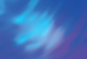 Light Pink, Blue vector blurred shine abstract template.