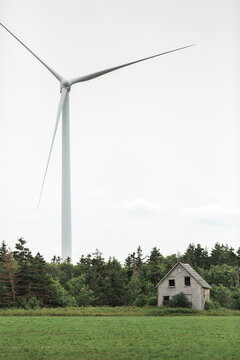 Windmill for sustainable renewable energy in rural Canada
