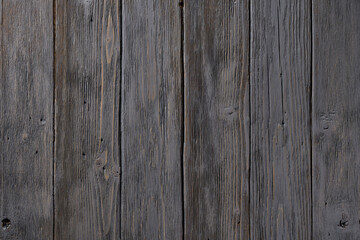 Background from old boards painted with gray paint