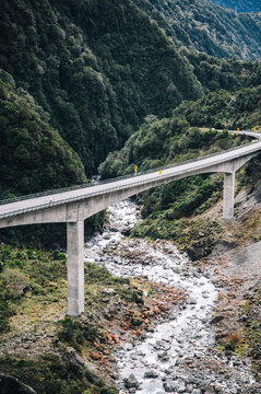 The Viaduct, Arthur's Pass National Park, New Zealand.