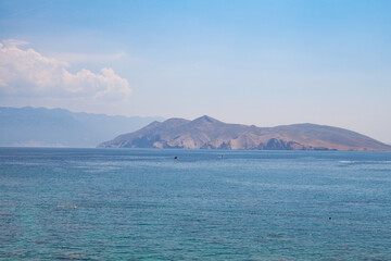 Adriatic seashore, Krk, Croatia