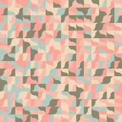 Abstract Geometric Pattern generative computational art illustration