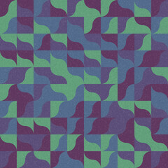 Abstract Geometric Pattern generative computational art illustration