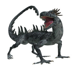 Fototapeta premium 3d render of a fantasy animal figure