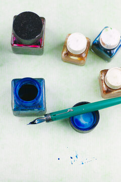 Colorful ink