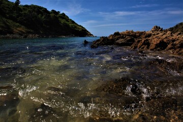 rocks on the beach