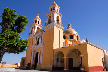 Cholula vista de la iglesia