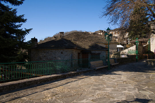 Tsepelovo  village Epirus, Greece
