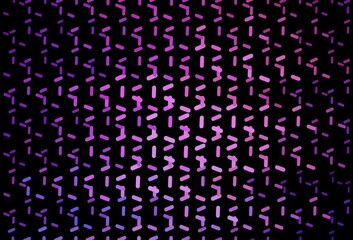 Dark Purple, Pink vector texture with colored lines.