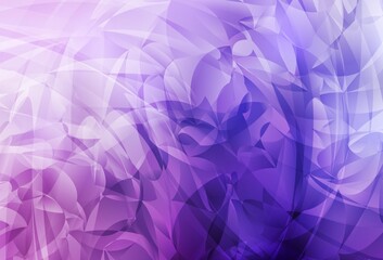 Light Purple, Pink vector pattern with random forms.