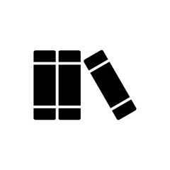 filled book icon. High-quality reading pictograms. Modern style icon collection.