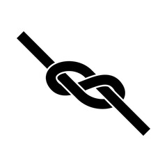 Alpinist Rope Knot Icon